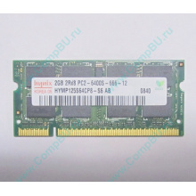 Модуль памяти 2Gb DDR2 800MHz (PC6400) 200-pin Hynix HYMP125S64CP8-S6 (Наро-Фоминск)