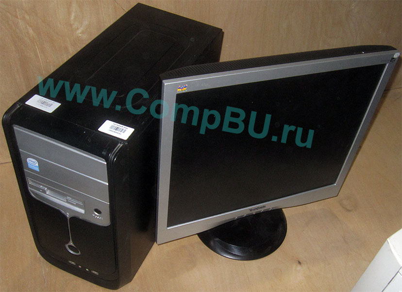 Комплект: двухядерный системный блок с 4Гб памяти и 19 дюймов ЖК монитор (Наро-Фоминск)